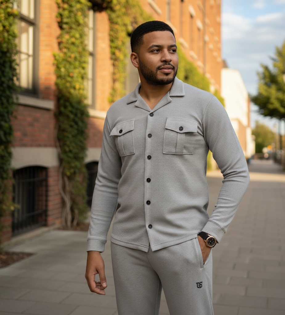 SAFARI SUIT (L-GREY)