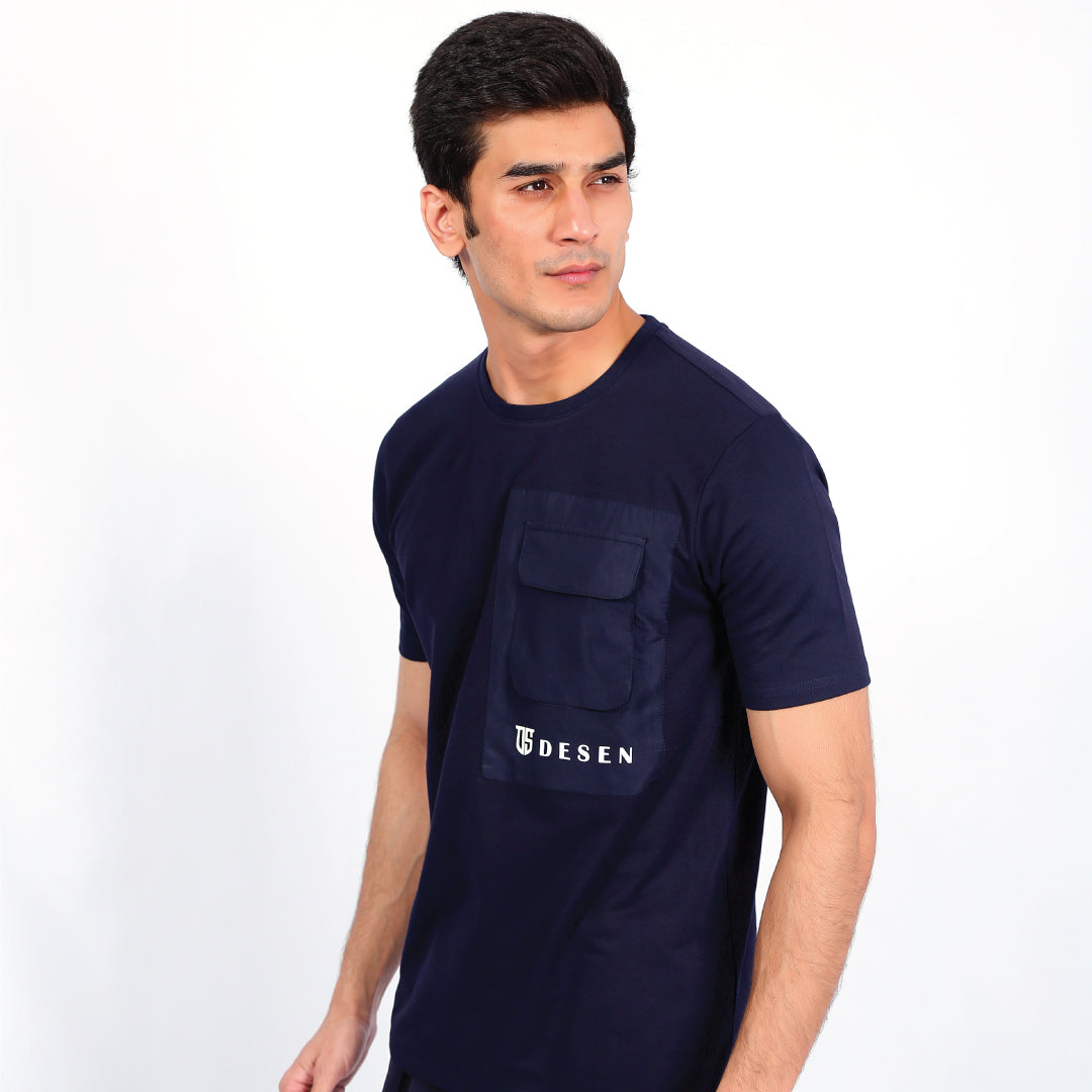 Navy DSN Pocket Tee