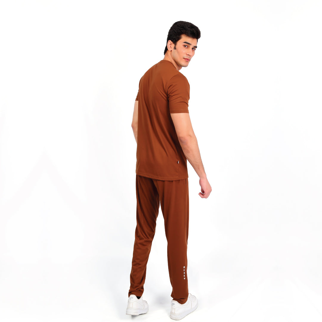 Brown Hazel Hues Tracksuit