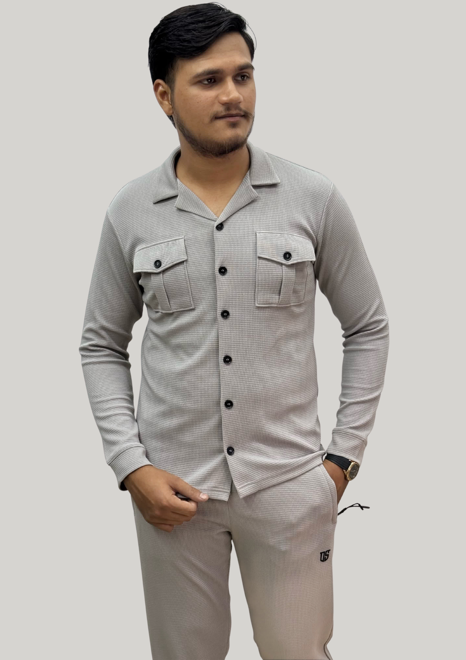 SAFARI SUIT (L-GREY)