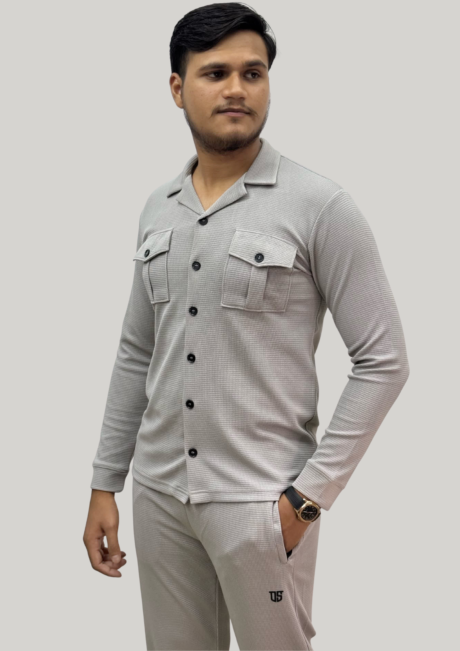 SAFARI SUIT (L-GREY)
