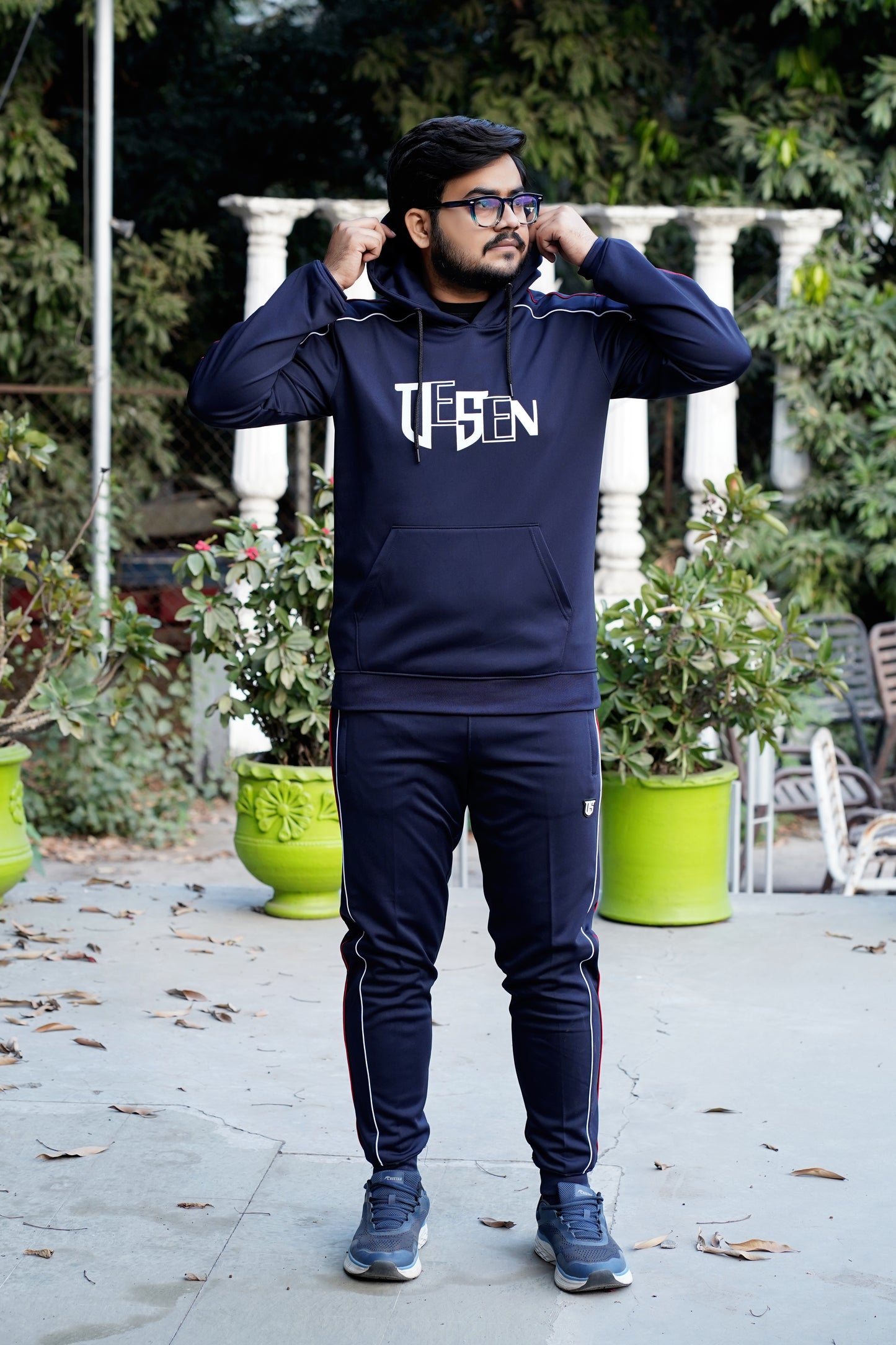 Navy Kangro suit