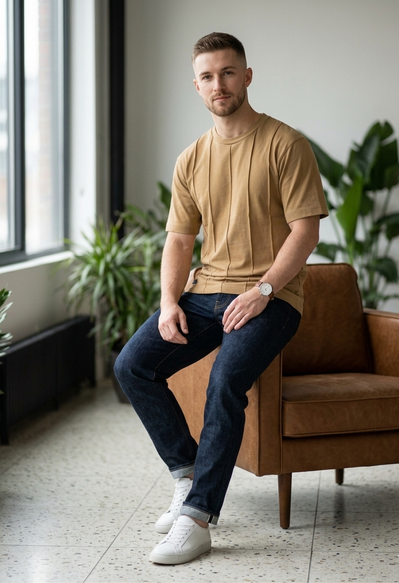 Linear T-Shirt