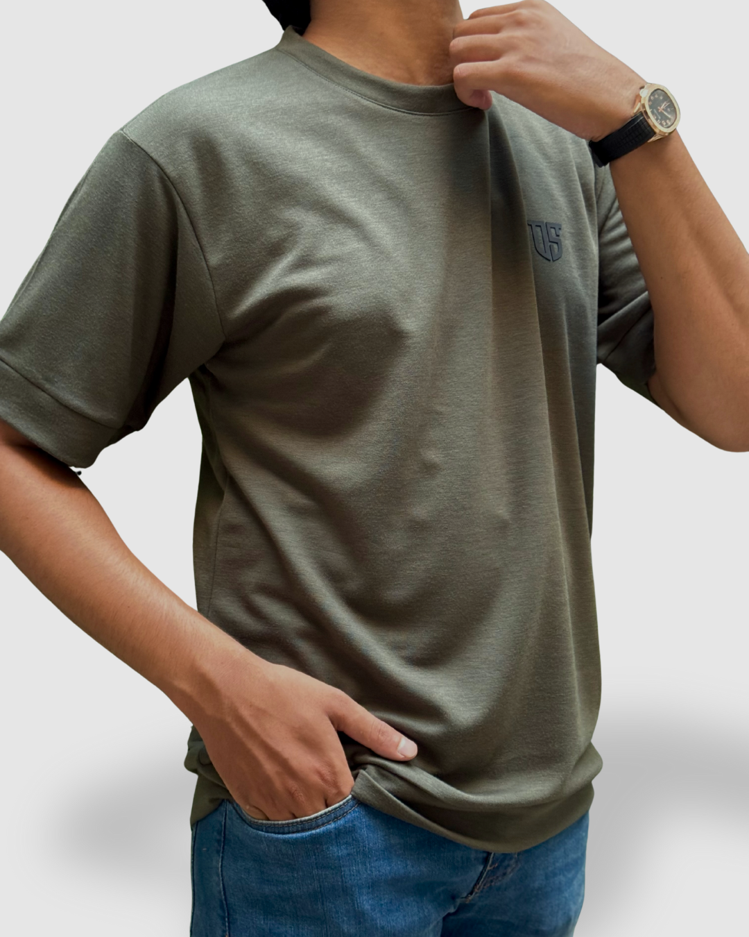BAGGY T-SHIRT (OLIVE)