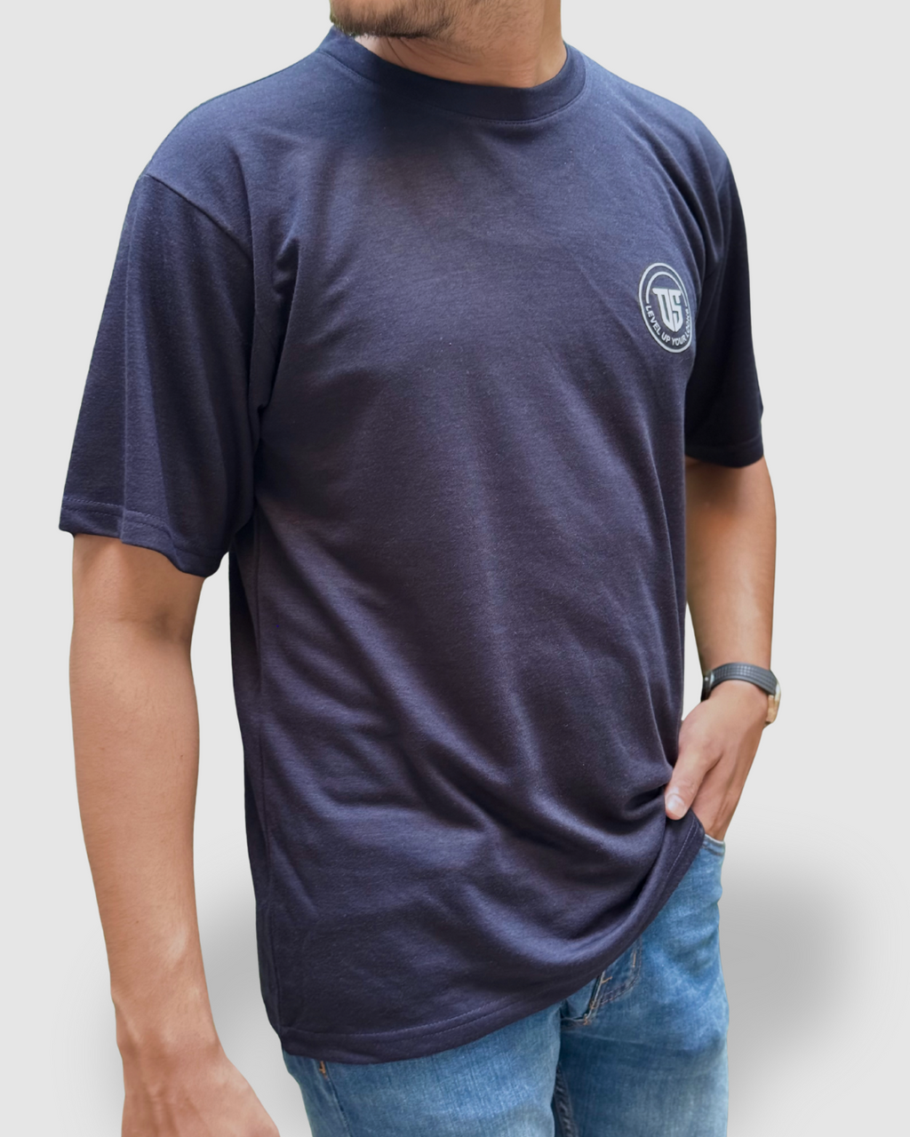 DROP-SHOULDER (NAVY)