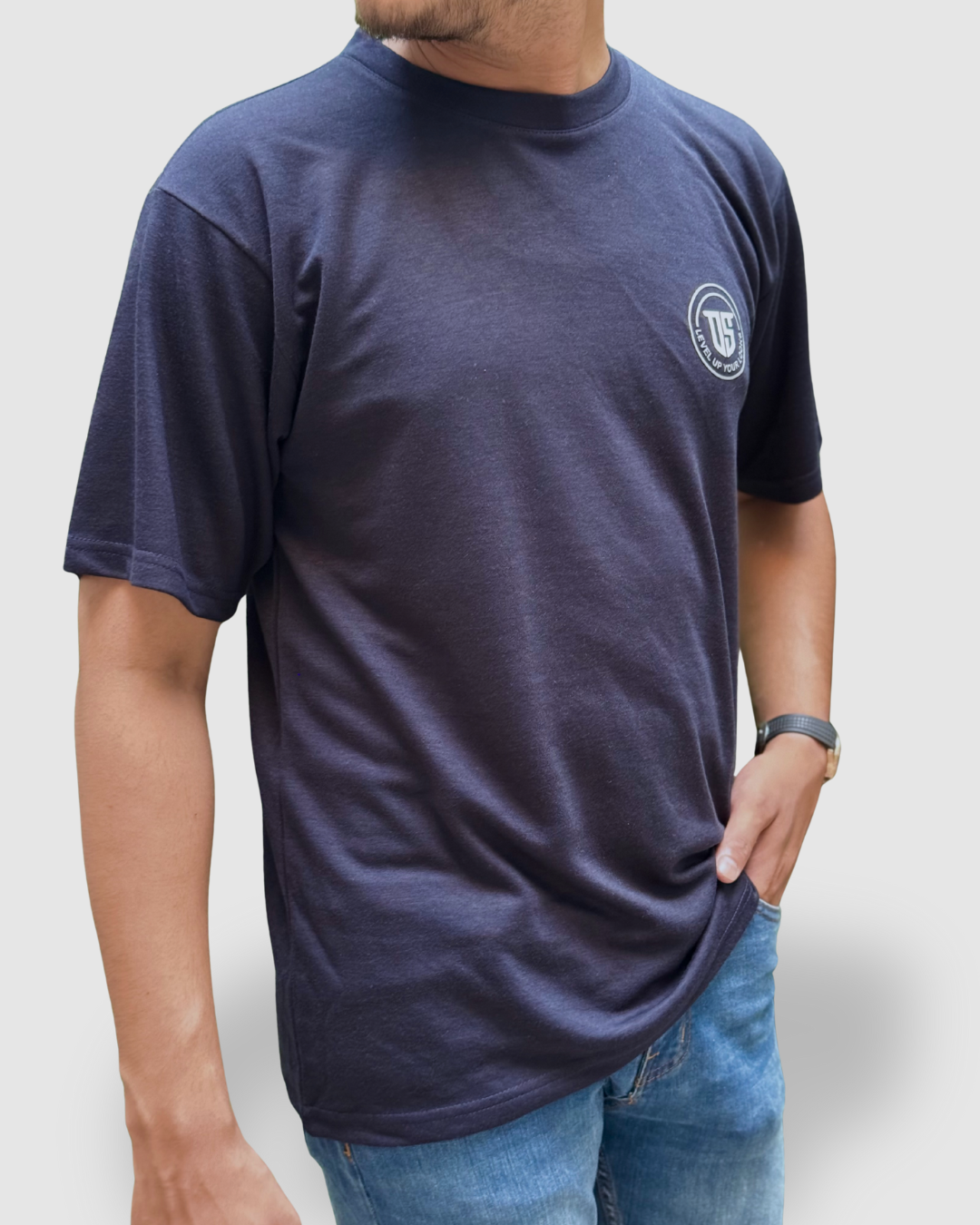 DROP-SHOULDER (NAVY)