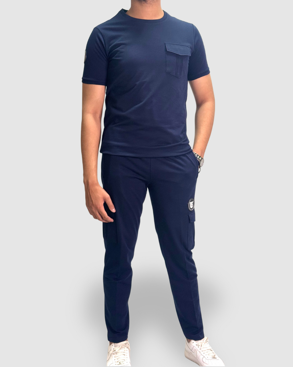EdgeLine Cargo Tracksuit (Navy)