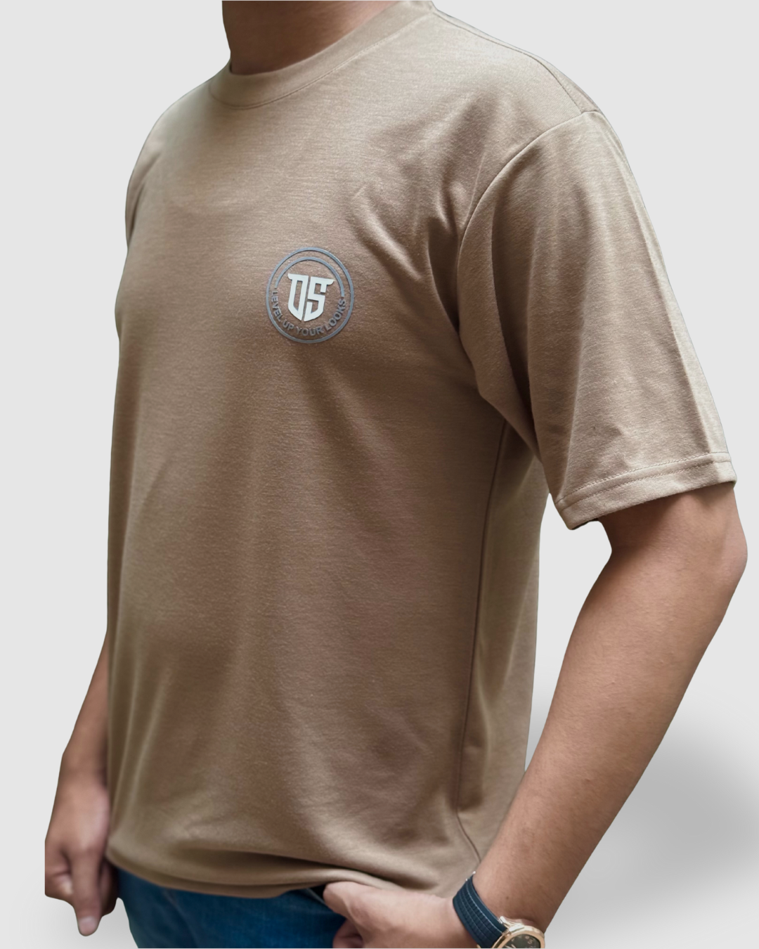 DROP-SHOULDER (BEIGE)