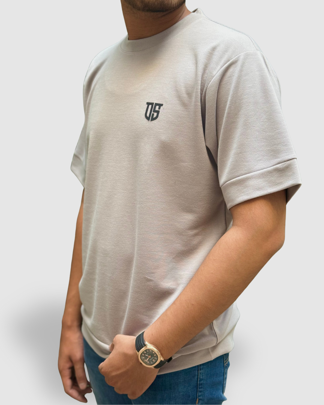 BAGGY T-SHIRT (L-GREY)