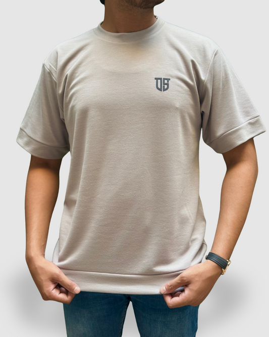 BAGGY T-SHIRT (L-GREY)