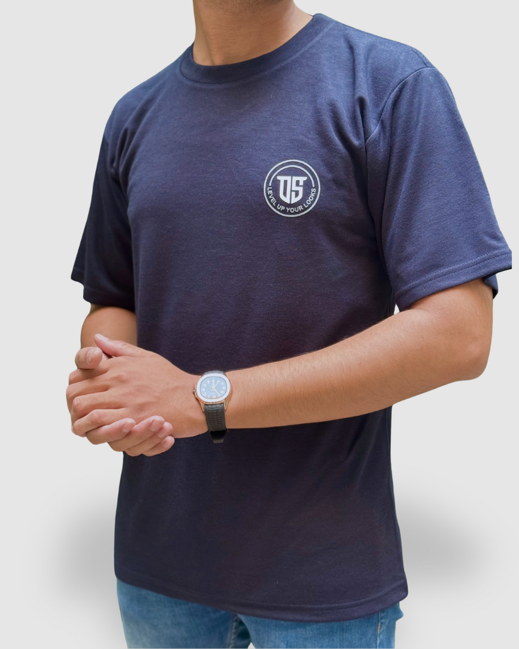 DROP-SHOULDER (NAVY)